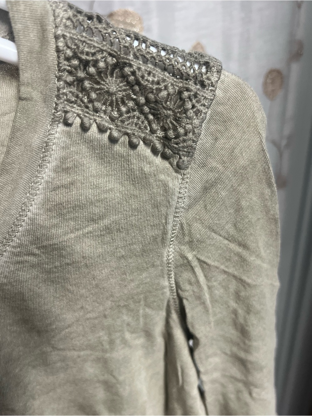 Ralph Lauren Lauren Jeans Co. Henley Top in Taupe